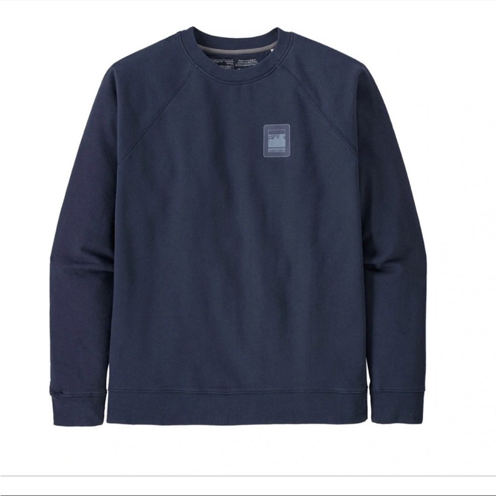 NWT Patagonia Women's Alpine Icon Regenerative Organic Cotton Crew Sweatshirt